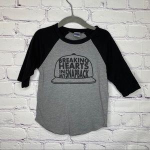 Breaking Hearts in My SnapBack Tee 3T
